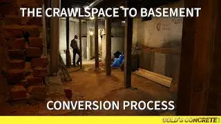 The Crawl Space Conversion Process