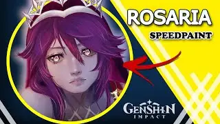 Genshin Impact - Rosaria (SpeedPaint)
