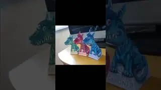 Иллюзия с драконами. Обманы зрения.