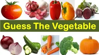 Guess The Vegetable Quiz| Fruit in English |#englishvocabulary #vegetablenames