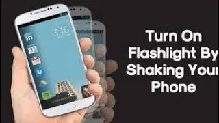 Shake Phone to Turn ON/OFF Flashlight (Android Shake Flashlight) || Amazing App