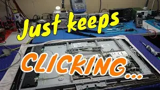 Samsung TV just clicks and takes longer and longer before it comes on.