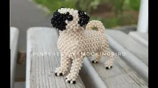 Beaded Pug Amigurumi Tutorial Part 1