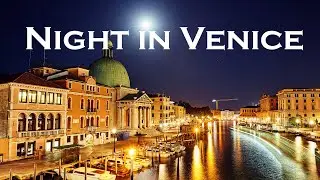 Relax Music 🎭 Night Jazz in Venice - Wonderful Music and a Lonely Street Light in Venice