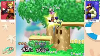 Wavelands in the Sands (Group Stage) - Johnny69 (Falco) vs Kaz (Fox)