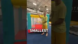 WORLDS SMALLEST BOUNCE HOUSE 🏡