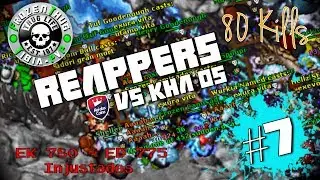 Tibia War Talera - Reappers x Kha Os #7 - EK 780 + ED 775 + 80 Injustados