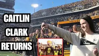 She’s Back! Caitlin Clark Homecoming is EPIC!