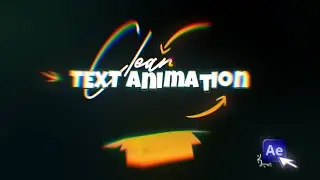 how to make clean text animation in after effects (Masterclass)