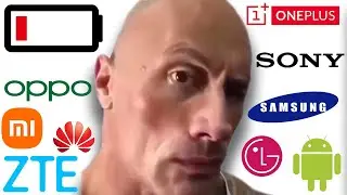 The Rock but phones low battery sounds
