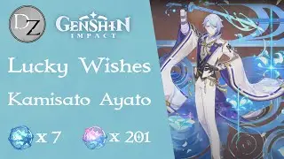 Genshin Impact - 208 WISHES | 5 Stars | Kamisato Ayato Banner