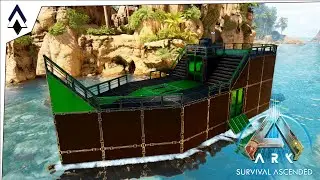 Rhino Boat Base : Ep11: ARK Survival Ascended : IronGeeks Server