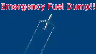 EMERGENCY!! - United B777 Dumping fuel!!