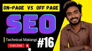 on page seo and off page seo difference | SEO