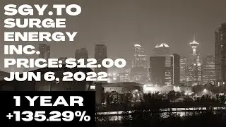 Surge Energy Stock Has Doubled in 2022! More To Come?? Surge Energy Inc. (SGY.TO) #SHORTS