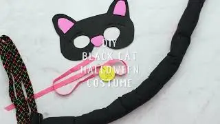 DIY Black Cat Halloween Costume | Welcome to Nana's