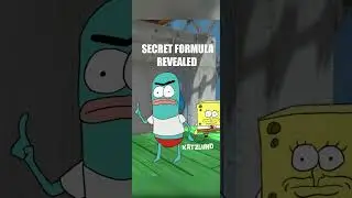 Secret Formula Revealed #spongebob #greasyfinger #restaurant #food #animation #2danimation