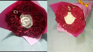Как сделать бумажные розы - DIY How to Make Paper Roses
