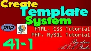 Create Template System, 41 1, Frame Adding Position Value to CSS, PHP, MySQL, CSS Tutorial Series
