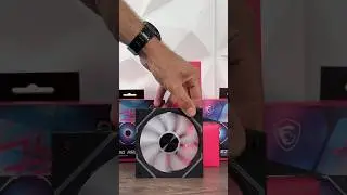 Magnetic Daisy-Chained Fans - MSI MPG EZ120 ARGB #asmr