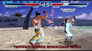 Tekken 4 arcade Widescreen patch (Namco System 246)