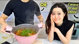Mom Speaks ONLY KOREAN To My Fiance Challenge *family tension