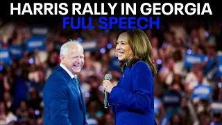 Kamala Harris hosts rally in Georgia | Full Speech