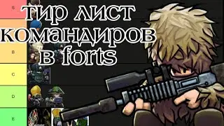 Тир лист командиров в forts