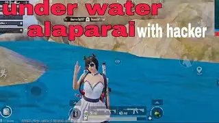 UNDER water alaparai with hacker|Battlegrounds Mobile India|Playwolf gaming#playwolf#wolf