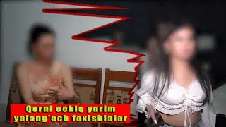 Qorni ochiq yarim yalang'och foxishlalar
