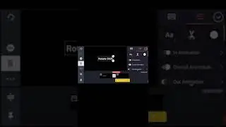 How To Make Rotate Shift Text Animation in Kinemaster | Kinemaster New Effect Video Editing