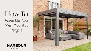 DIY Wall Mounted Pergola Installation | Step by Step Instructions 2024