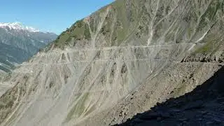 Zojila pass on 2nd July, 2019. Srinagar leh highway