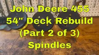 John Deere 425 445 455 54 Deck Rebuild (Part 2 of 3)