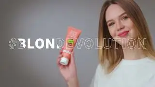 Тонирование оттеночным бальзамом Blondevolution Peach Blossom