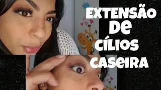 EXTENSÃO COM CÍLIOS POSTIÇOS 🥰