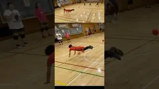 Amazing dodge!! #Dodgeball in Japan‼︎