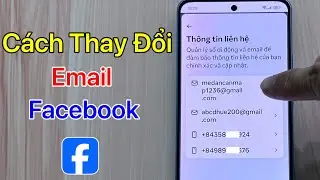 Cách xóa email chính và đổi email Facebook. Cách đổi email Facebook