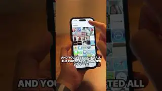 iPhone LIFE HACK (How to Delete Photos the Right Way) 🤯📲 