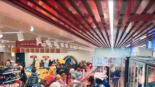 Рейкова стеля у магазині 