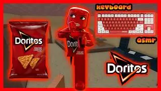 🔥Playing mm2 as DORITOS *Keyboard ASMR* 🔥