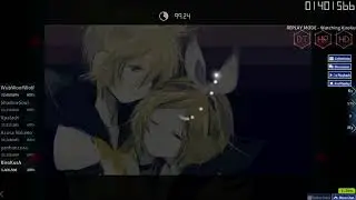 osu! Rin Kagamine - Kokoro [Al-Azif MiX] +HDHRDT