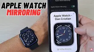 How to Control Apple Watch Screen from iPhone (Screen Mirroring)