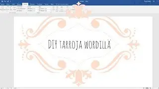 DIY: Tarroja Wordillä