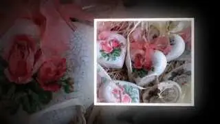 Винтажные сердечки своими руками