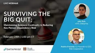 Maintaining Business Continuity & Reducing Key Person Dependency Risk