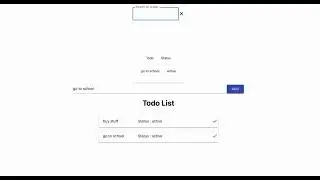 Elastic Search Based Todo App demo
