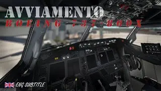 AVVIAMENTO B737-800X Zibo✈️  ITA | ENG