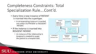 Databases: Enhanced ERD - Constraints
