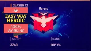 How to Push Rank in Free Fire | Heroic Tips and Tricks